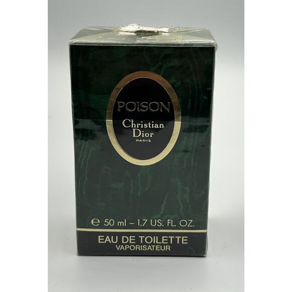 Christian Dior Poison 50ml 1.7oz EDT ☆☆ Vintage ☆☆ New